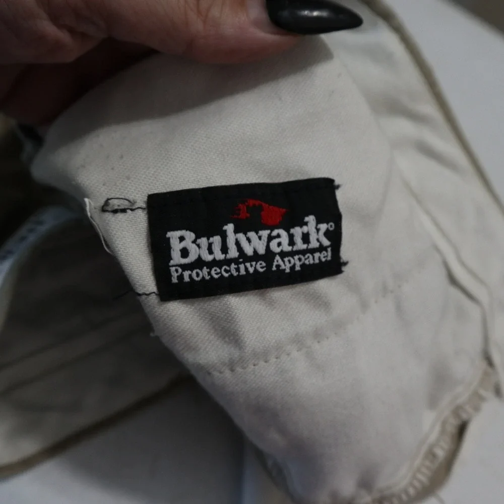 Bulwark FR Flame Resistant Work Pants Mens 36x29 Reflective Cargo Utility Safety